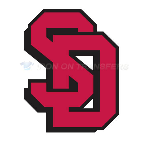 South Dakota Coyotes Iron-on Stickers (Heat Transfers)NO.6207